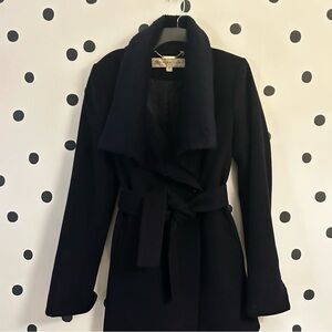 ‼️SALE‼️Trina Turk Navy Lambswool 🐑 Women's Coat